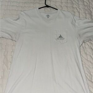 AFTCO Men's Classic White Pocket Tee